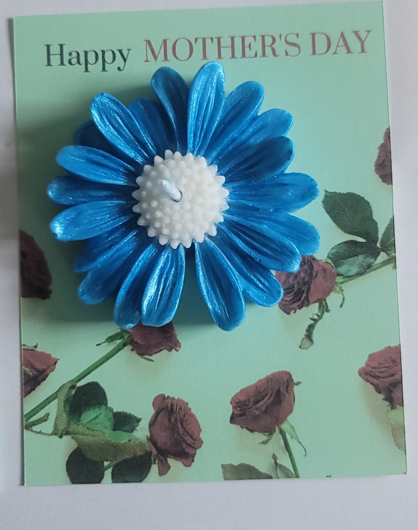 Vela Margarita con tarjeta Para Mamá